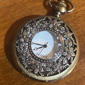 🕰 Vintage Pocket Watch Necklace 🕰